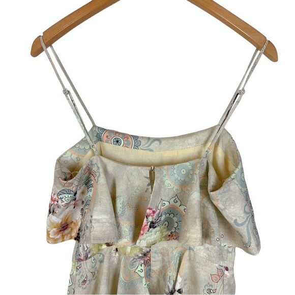 NWT Elliatt Faro Tiered Linen Mini Dress - Picture 5 of 6